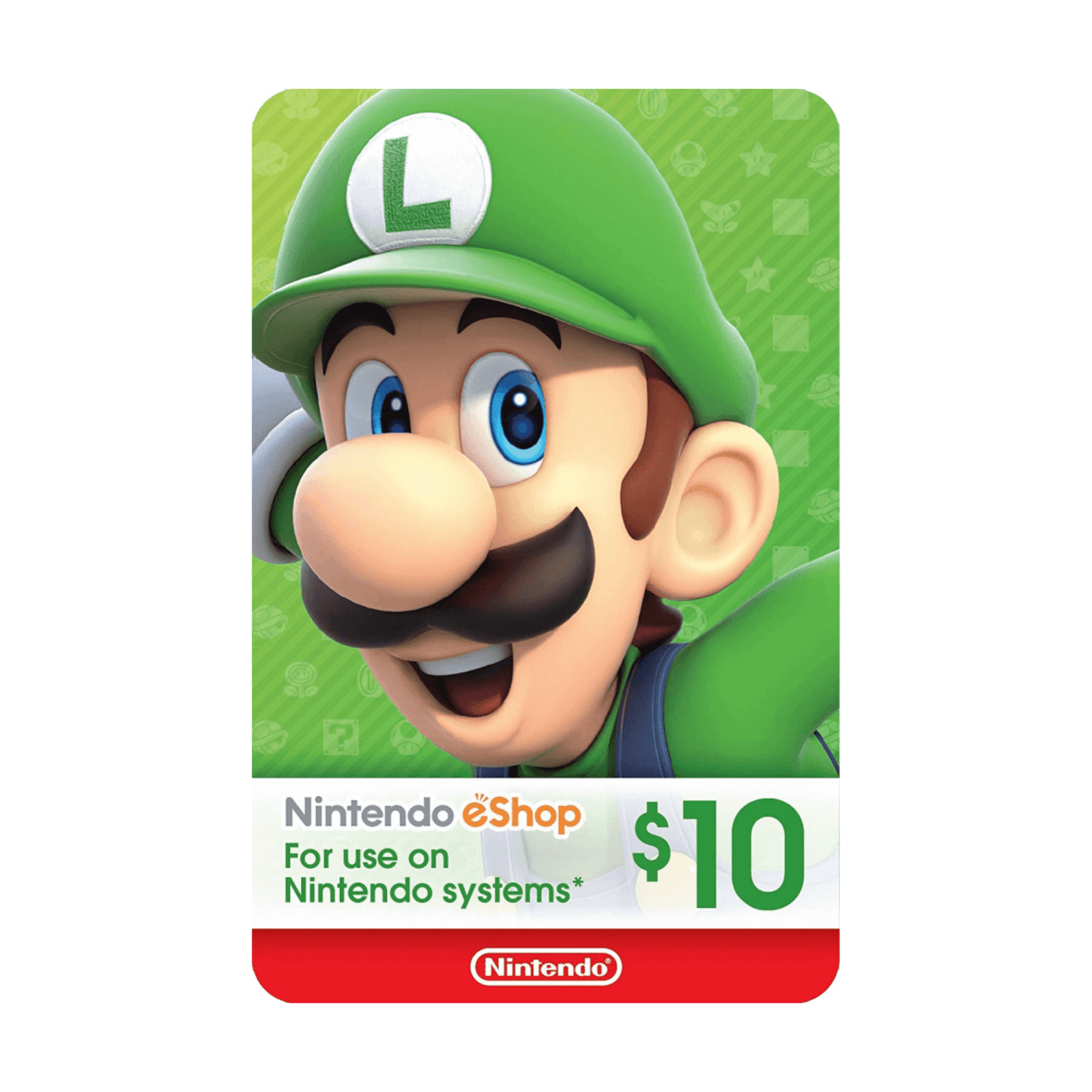 Nintendo USA 10 USD - Tarjeta de regalo para la tienda de Nintendo