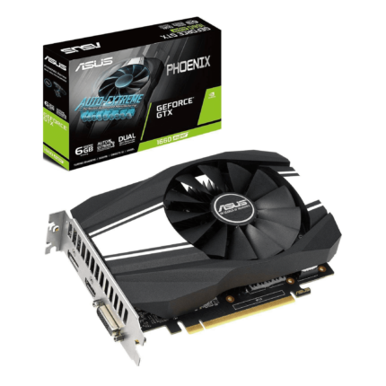 ASUS Tarjeta de Video Phoenix GeForce GTX 1660 SUPER™ OC Edition - Gráficos de alto rendimiento para juegos inmersivos