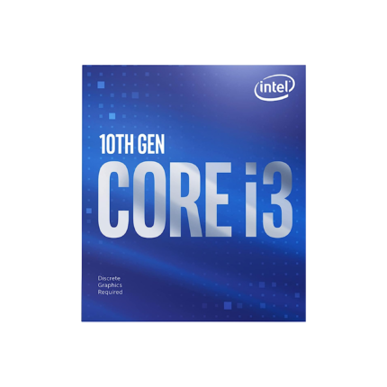 Procesador Intel Core i3-10100F LGA1200 sin Gráficos - Rendimiento de hasta 4.30 GHz, 6M de Caché