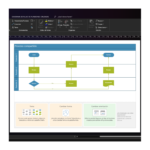 Interfaz de Visio 2021 Professional en Windows